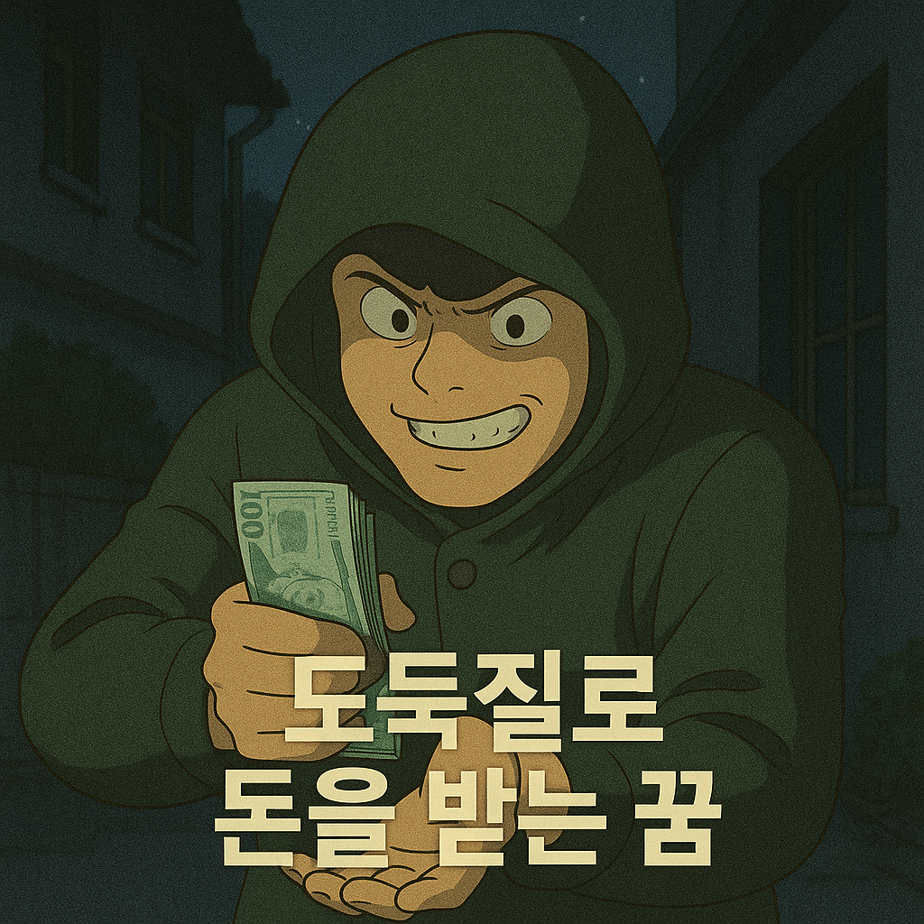 도둑질로 돈을 받는 꿈