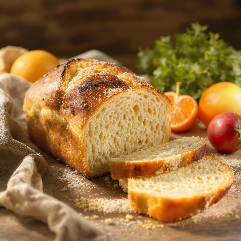 여드름 완화를 위한 건강한 빵