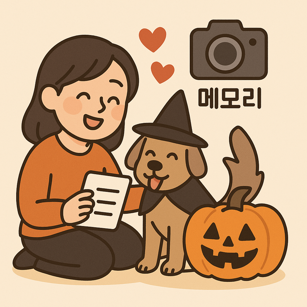 반려동물과 특별한 시간 보내기