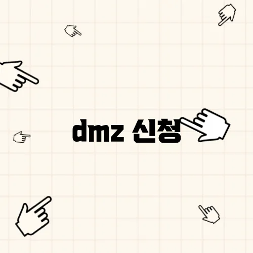 dmz 신청