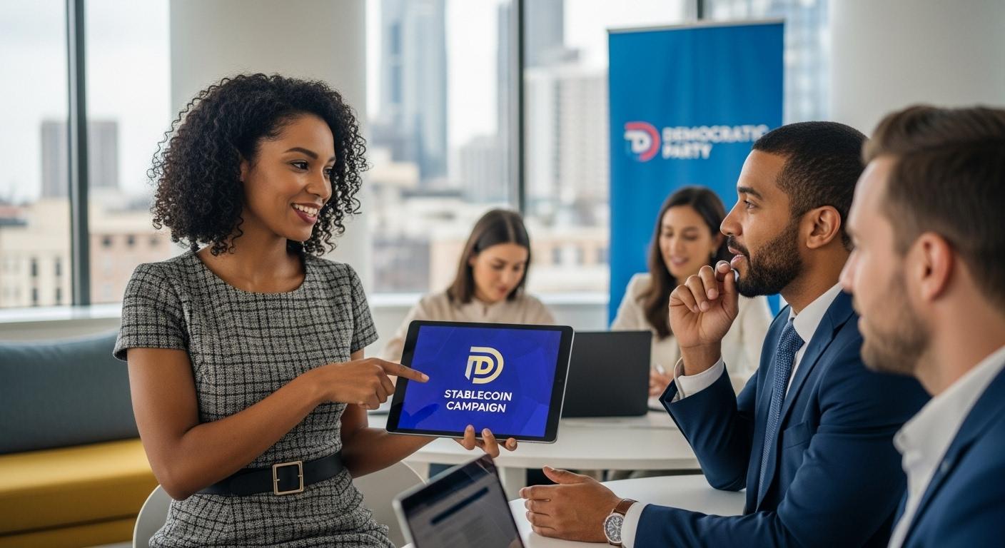 스테이블 코인 민주당