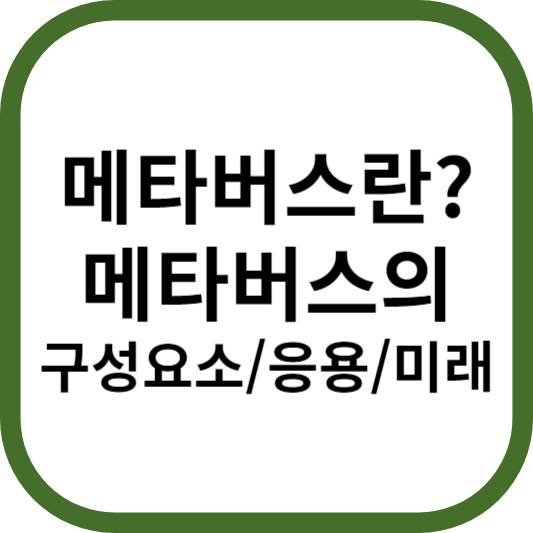 메타버스란 무엇인가