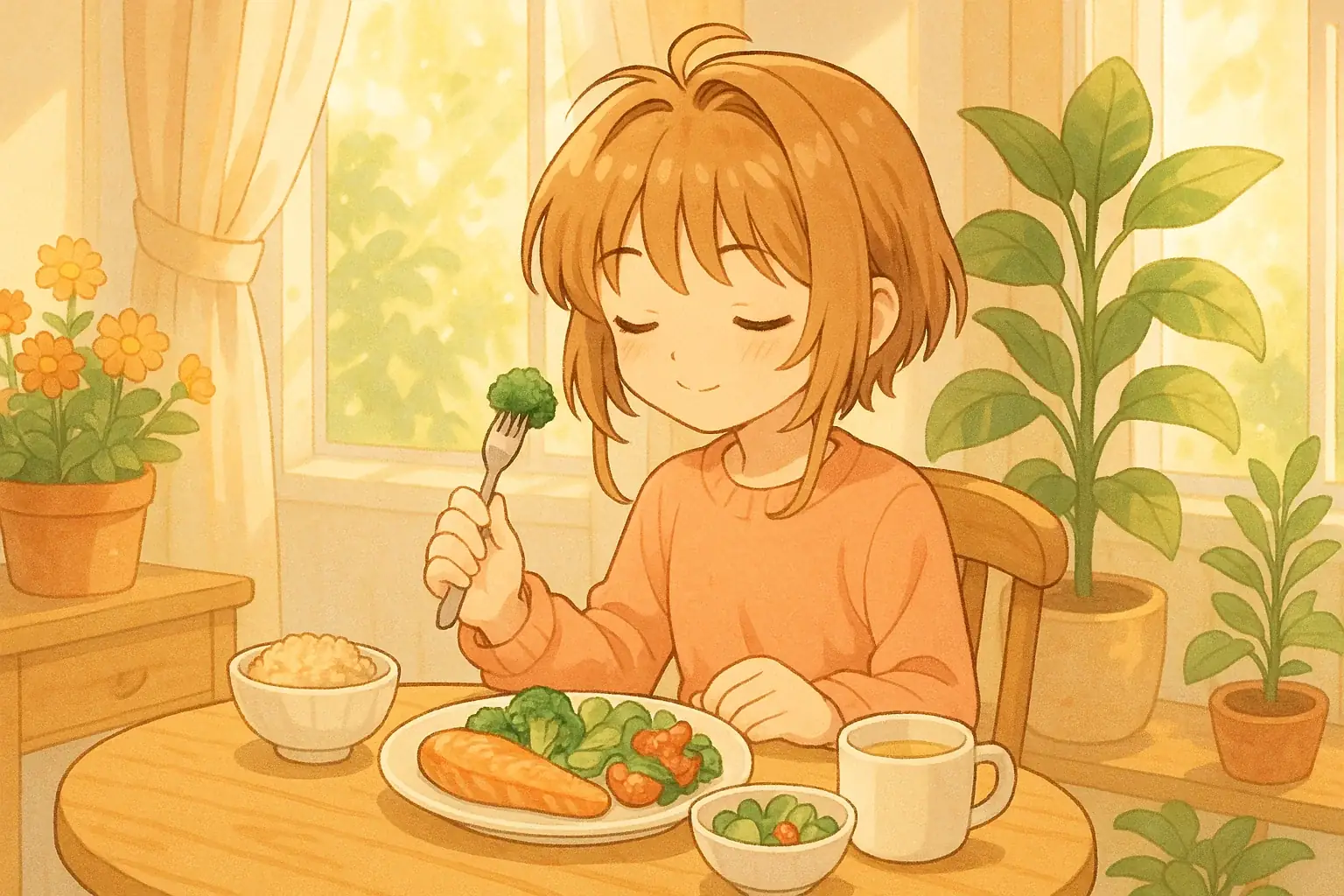 섭식장애 회복과 마음 돌봄을 통해 몸과 건강한 연결을 이루는 모습