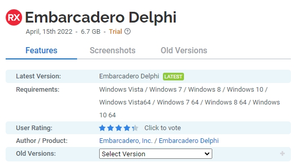 Embarcadero-Delphi