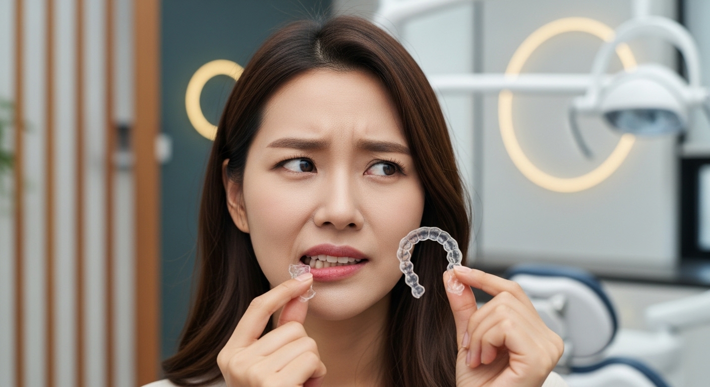 치아재이동, 부분교정