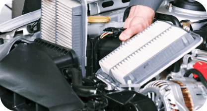 에어필터-교체-하는-사진