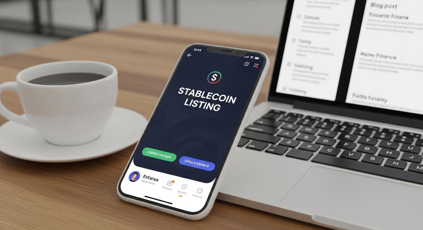 스테이블코인 상장
