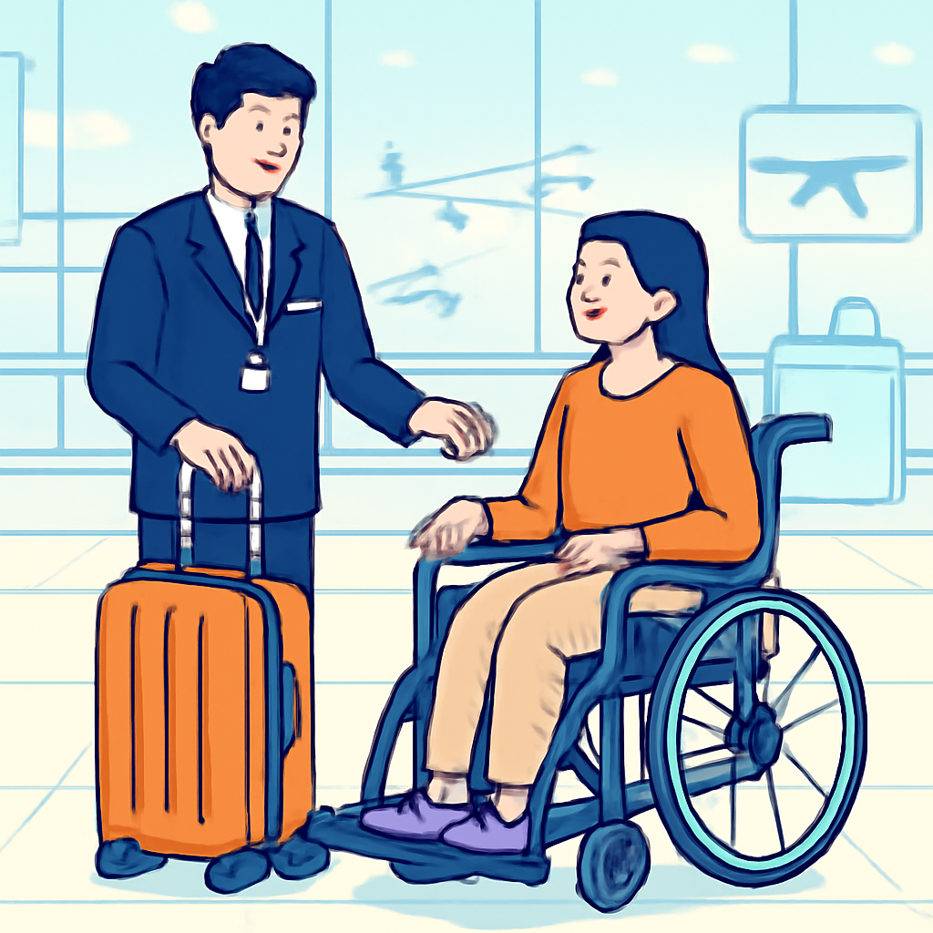 공항 이용, 더 이상 불편하지 않아요! 한국공항공사 교통약자 이동서비스 완벽 가이드 관련 사진