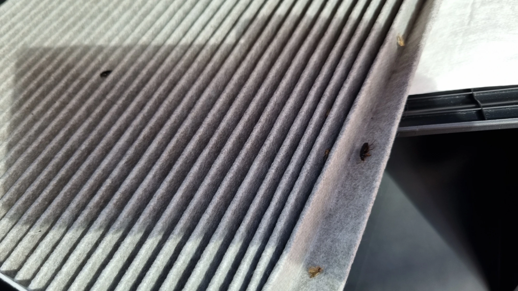 사용한 실내공기필터