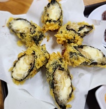 치즈김말이튀김