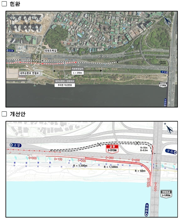 사고위험 높은 도시고속도로 구조개선 [서울시]