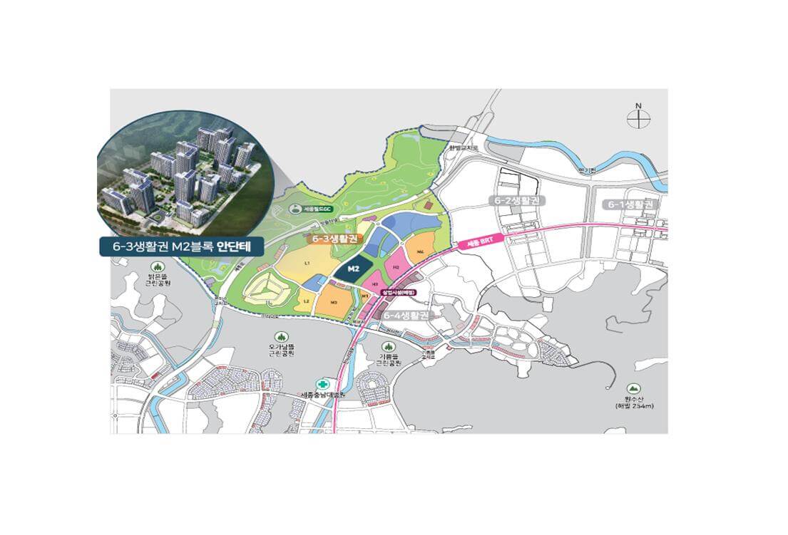 산울마을 5단지 위치 지도