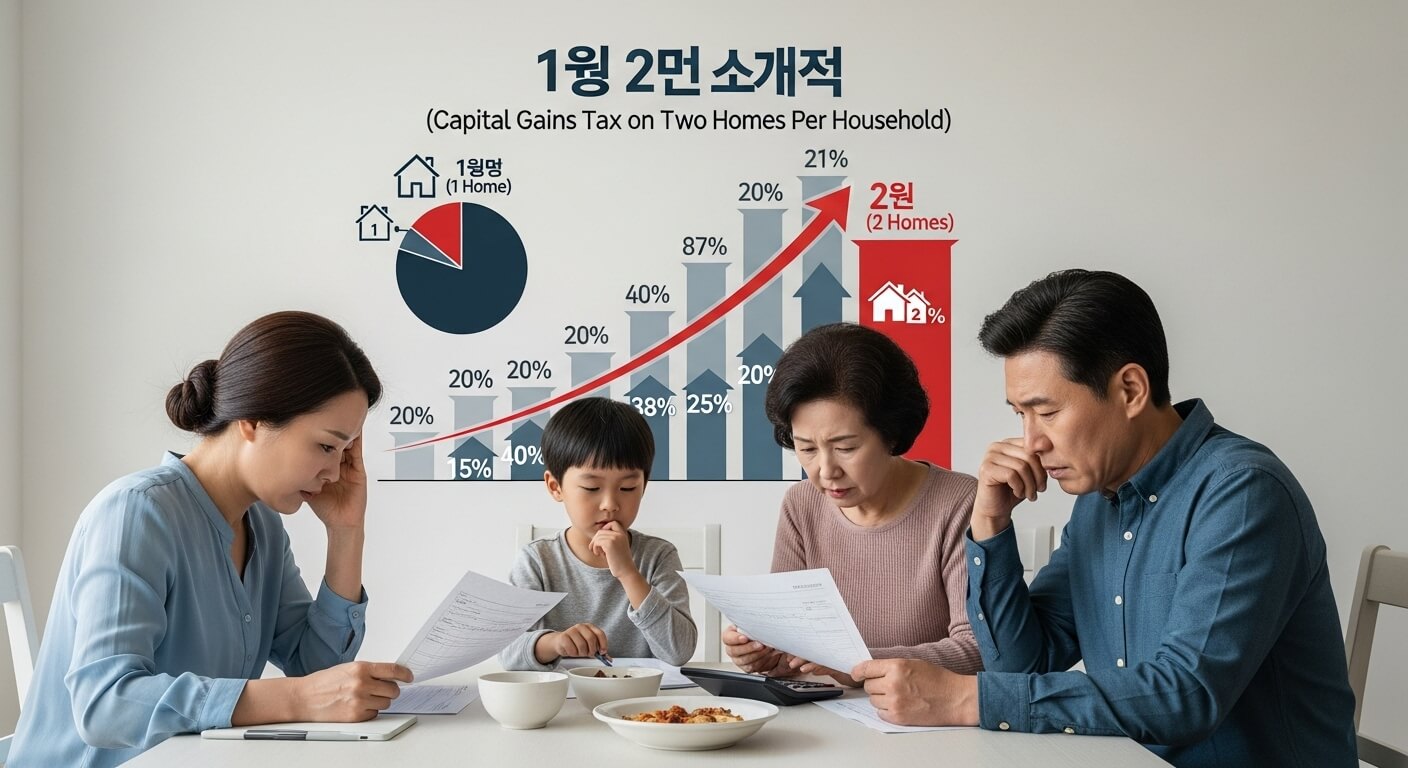 1가구 2주택 양도소득세