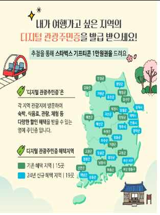 디지털 관광주민증 발급