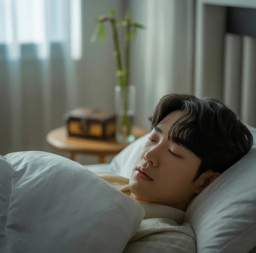 통풍 치료 생활습관 - 수면관리 중인 사람