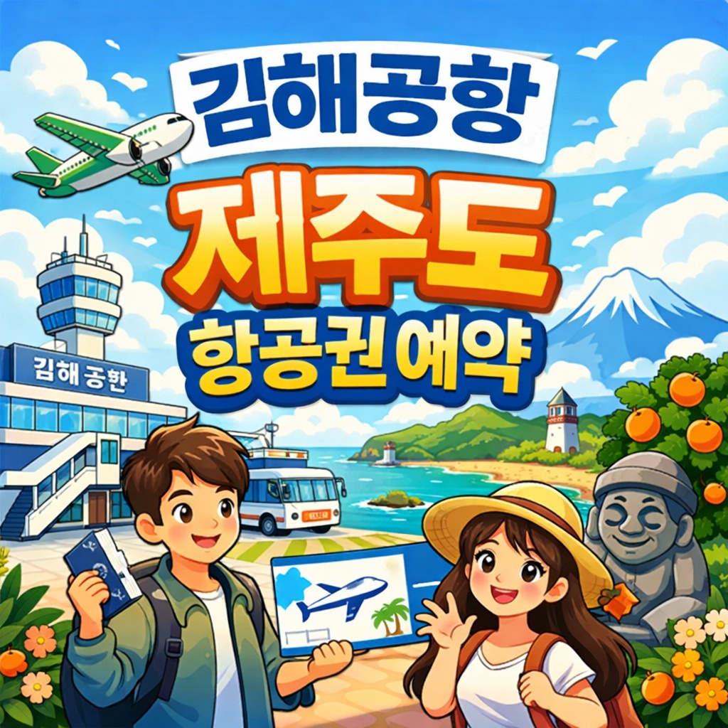 김해공항 제주도 항공권 예약 언제 해야 싸게 살까