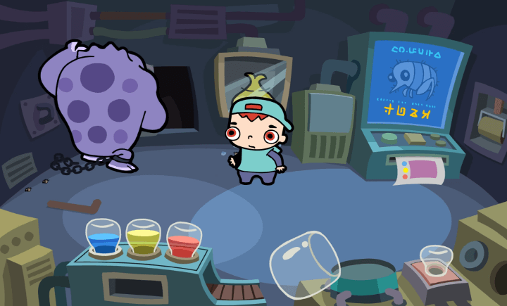 아이탈출3-플래시게임-플레이2-아이가-탈출할-수-있도록-문을-열어주는-화면