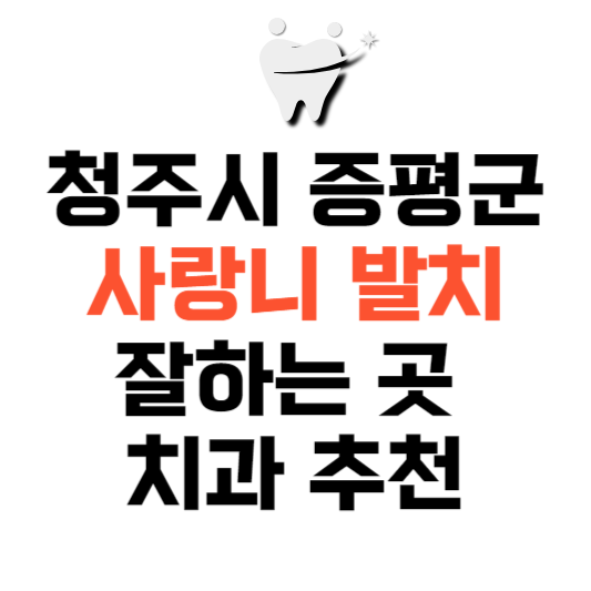 충북 증평군 사랑니 치과 발치 잘하는 곳 추천 매복 가격 비용.png