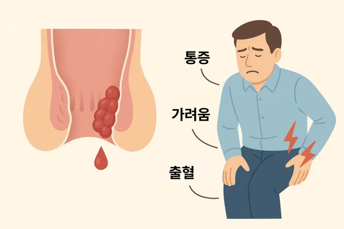 치질증세 초기
