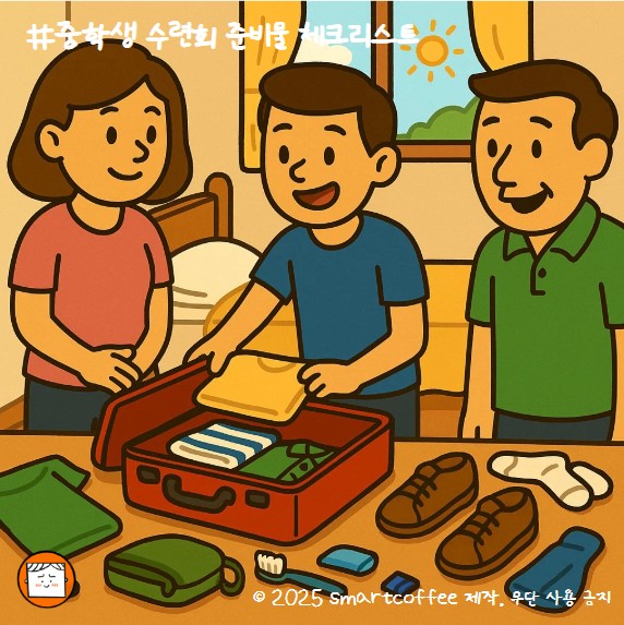 중학생 첫 수련회 준비 체크리스트: 부모님이 꼭 챙겨야 할 것들