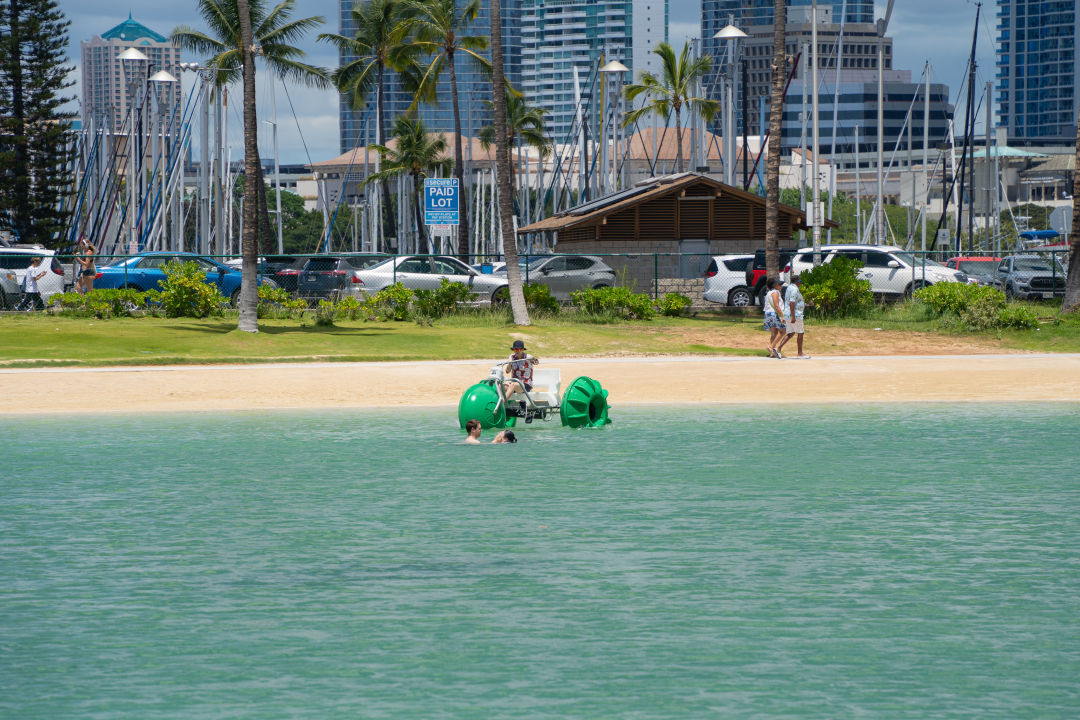 하와이 힐튼 라군 수상 레저