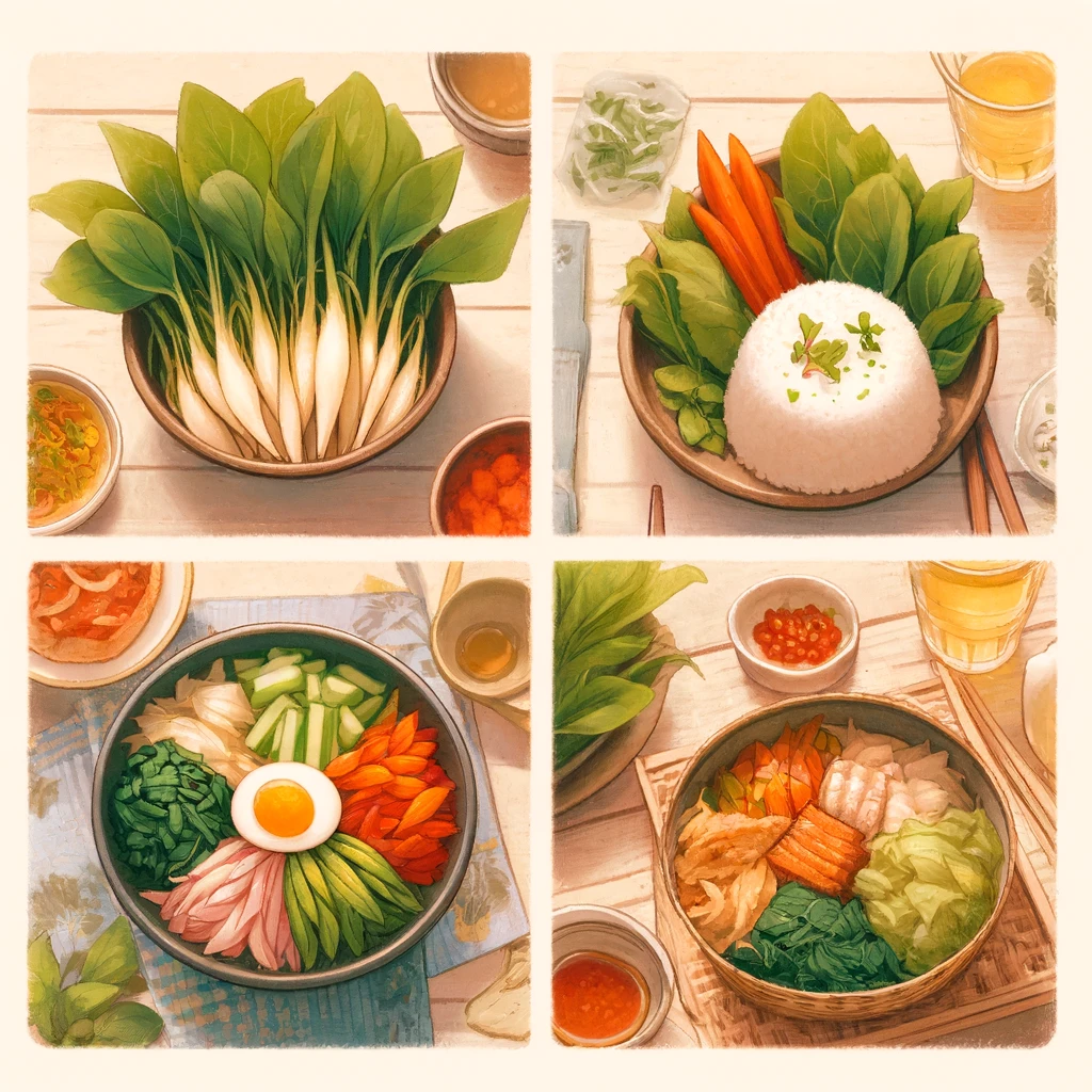 화살나무순(홑잎나물) 효능 양념 무침 만들기 요리 레시피 관련 사진