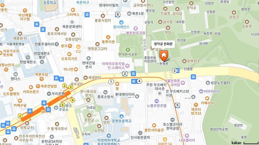 창덕궁 위치