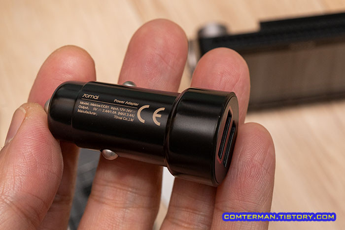 70mai A800S 블랙박스 번들 시거잭