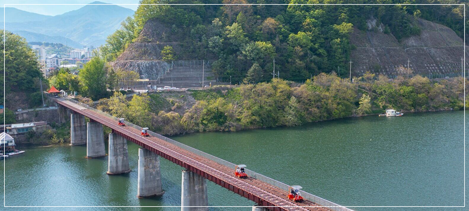 가평 가볼만한곳 베스트10 가평 레일파크(레일바이크)