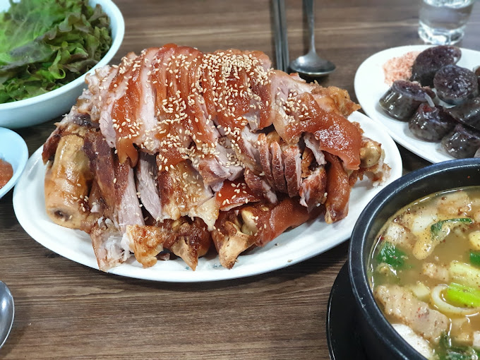 마포 공덕시장 부침개 '청학동부침개'