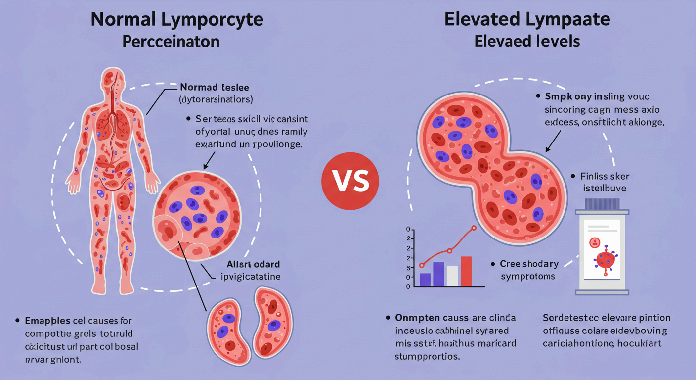 림프구 수치 증가&amp;#44; 면역 반응의 결과일 수도 있습니다