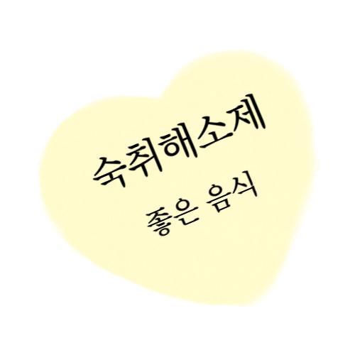 숙취해소제로 좋은 음식 섬네일 이미지입니다.