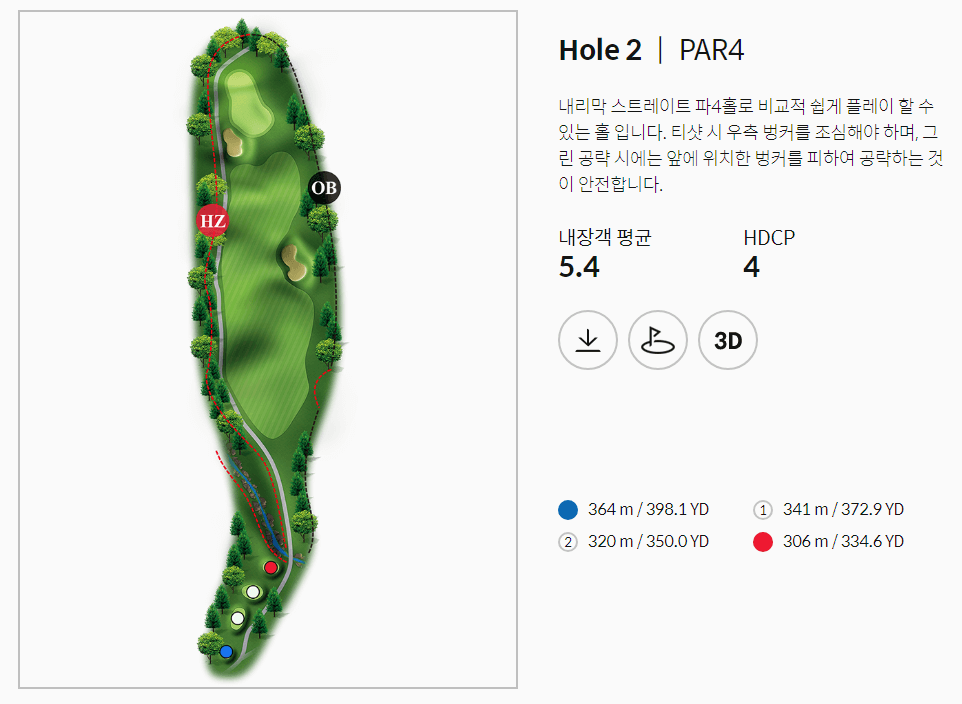 골프존카운티 안성H 힐코스 2