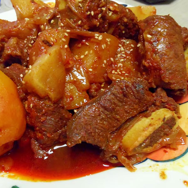 매운 소갈비찜 맛있게 만드는 법