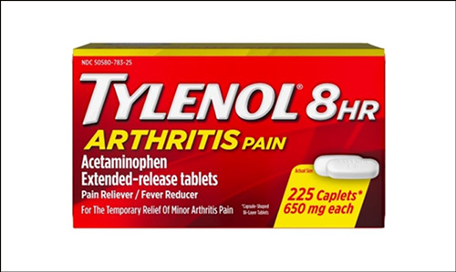 백신 접종 전 타이레놀 650미리 이미지