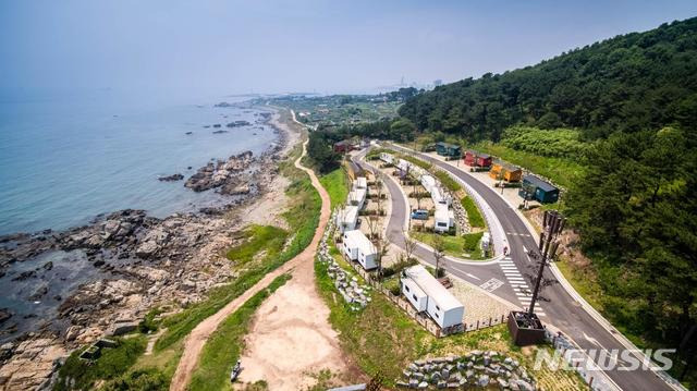 울산 대왕암 오토캠핑장
