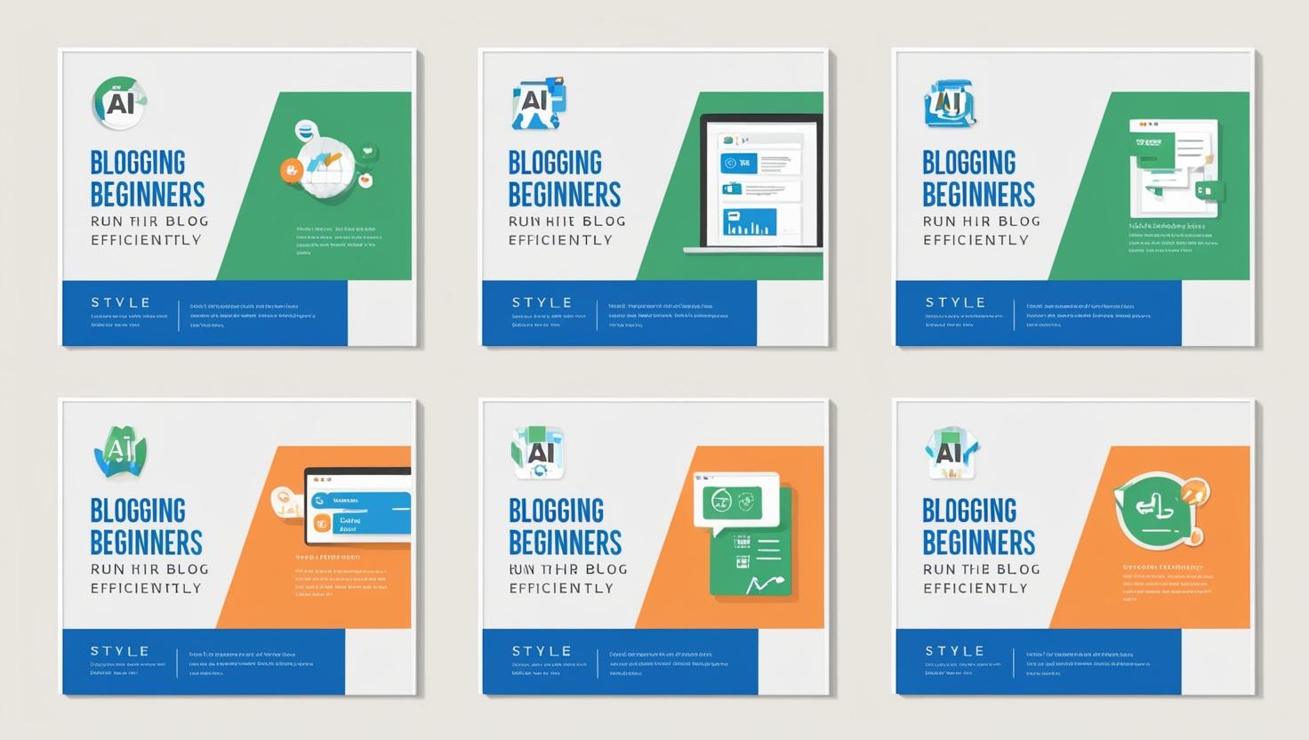 블로그 기본 인터페이스