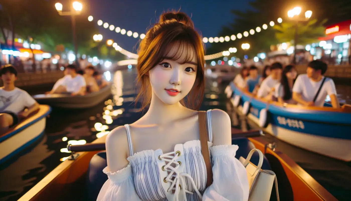 대만-여행-선물-추천으로-관광하는-여성의-모습