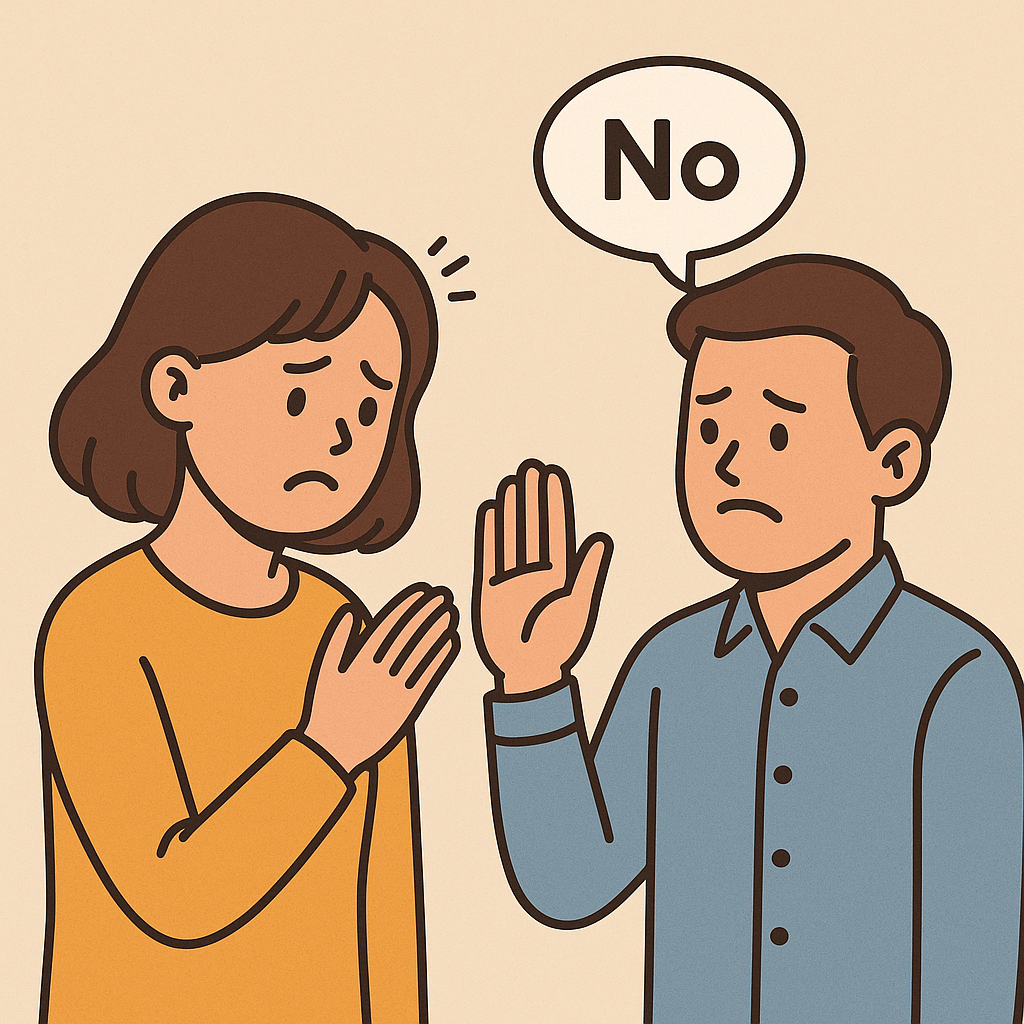 거절을 못하는 사람들의 심리와 극복 방법