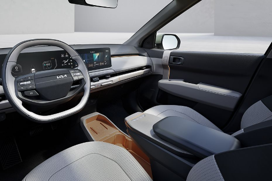 기아 EV3 내부 디자인