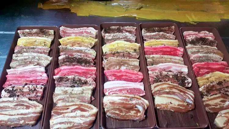 네모세모 대구 동성로 맛집 레인보우 삼겹살, 통후추 삼겹살, 허브 냉꽃삼겹살 맛있는 식당