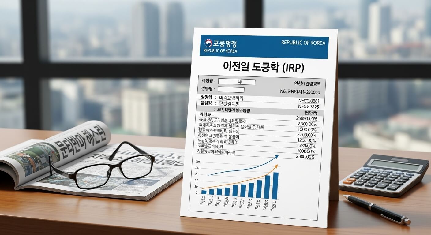 IRP 퇴직연금 수령방법