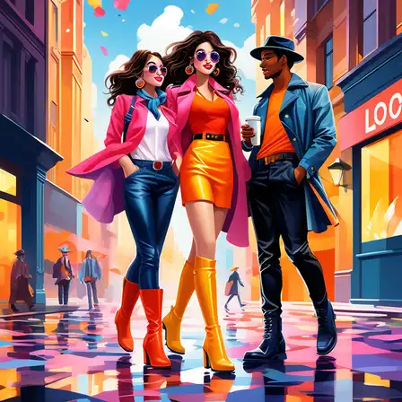 가죽 롱부츠 냄새 코디