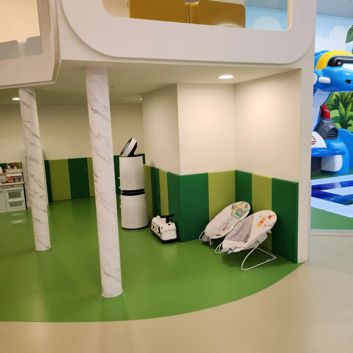 고고다이노-키즈카페-바운서-공기청정기