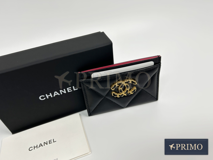 샤넬 CHANEL 19 카드홀더