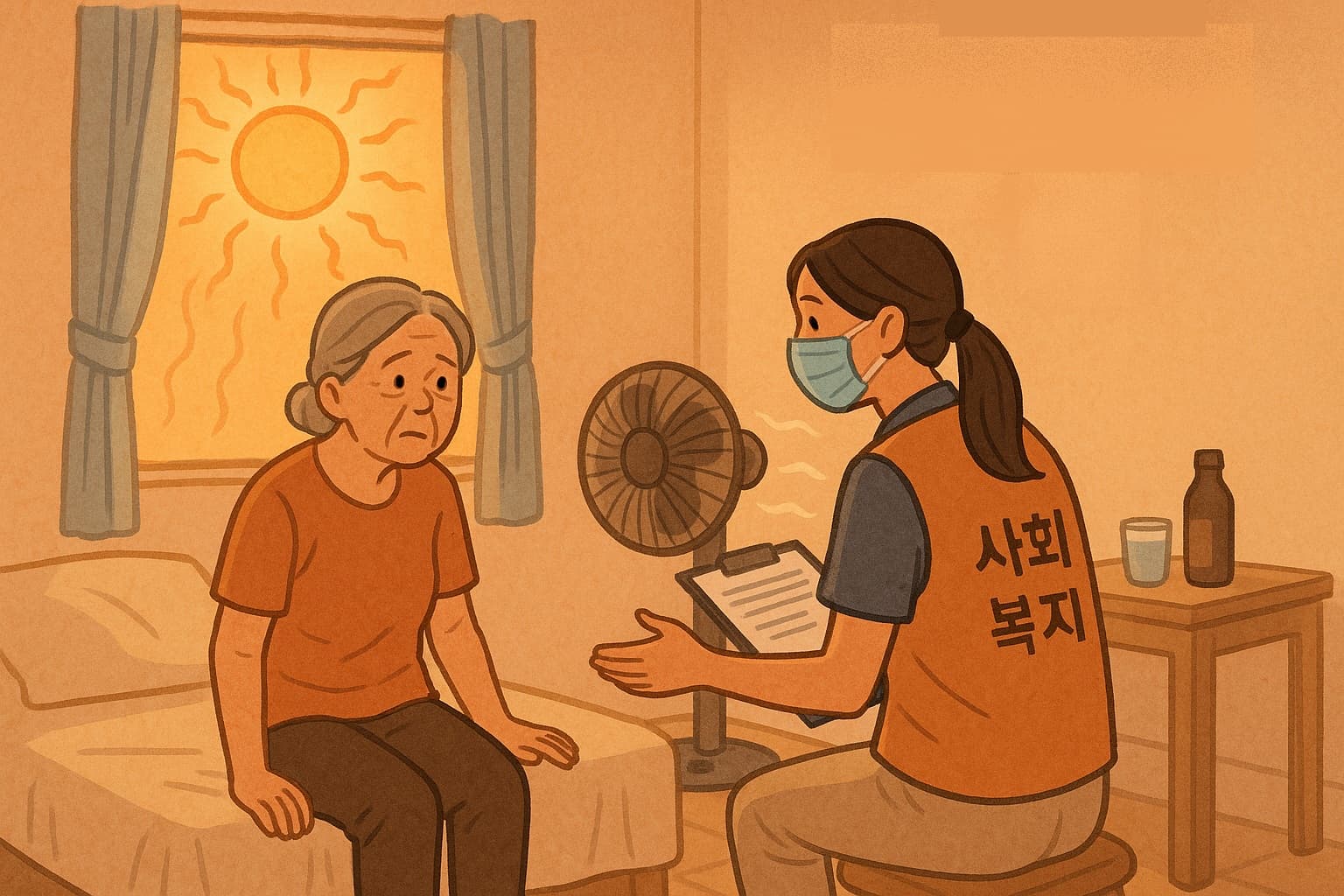 ☀️ 8월 폭염 속 '조용한 죽음' 예방: 사회적 고립 가구를 위한 필수 복지 정보
