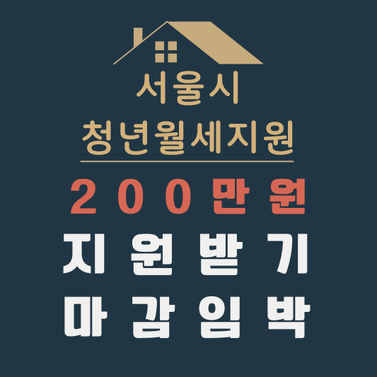청년월세지원 5월 16일 신청 마감입니다. 아래 글 확인하셔서 지금 바로 지원하세요.