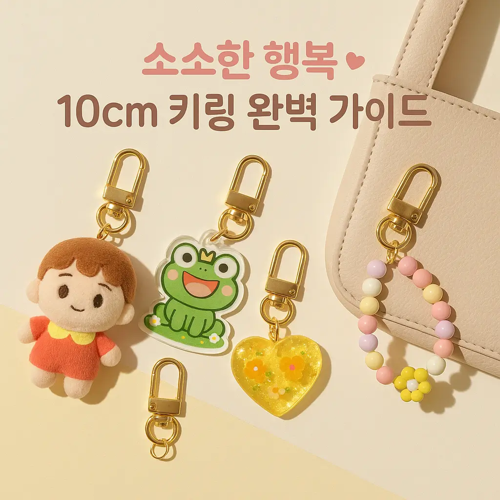 소소한 행복 10cm 키링 완벽 가이드