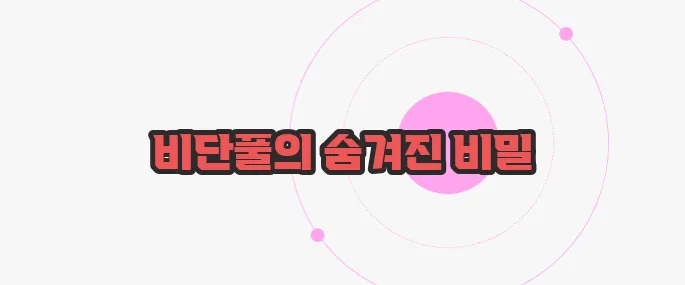 비단풀 효능 한번 정확하게 알아보도록 하죠