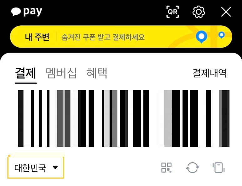 카카오페이설정